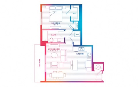 blueprint of a floor plan of a house